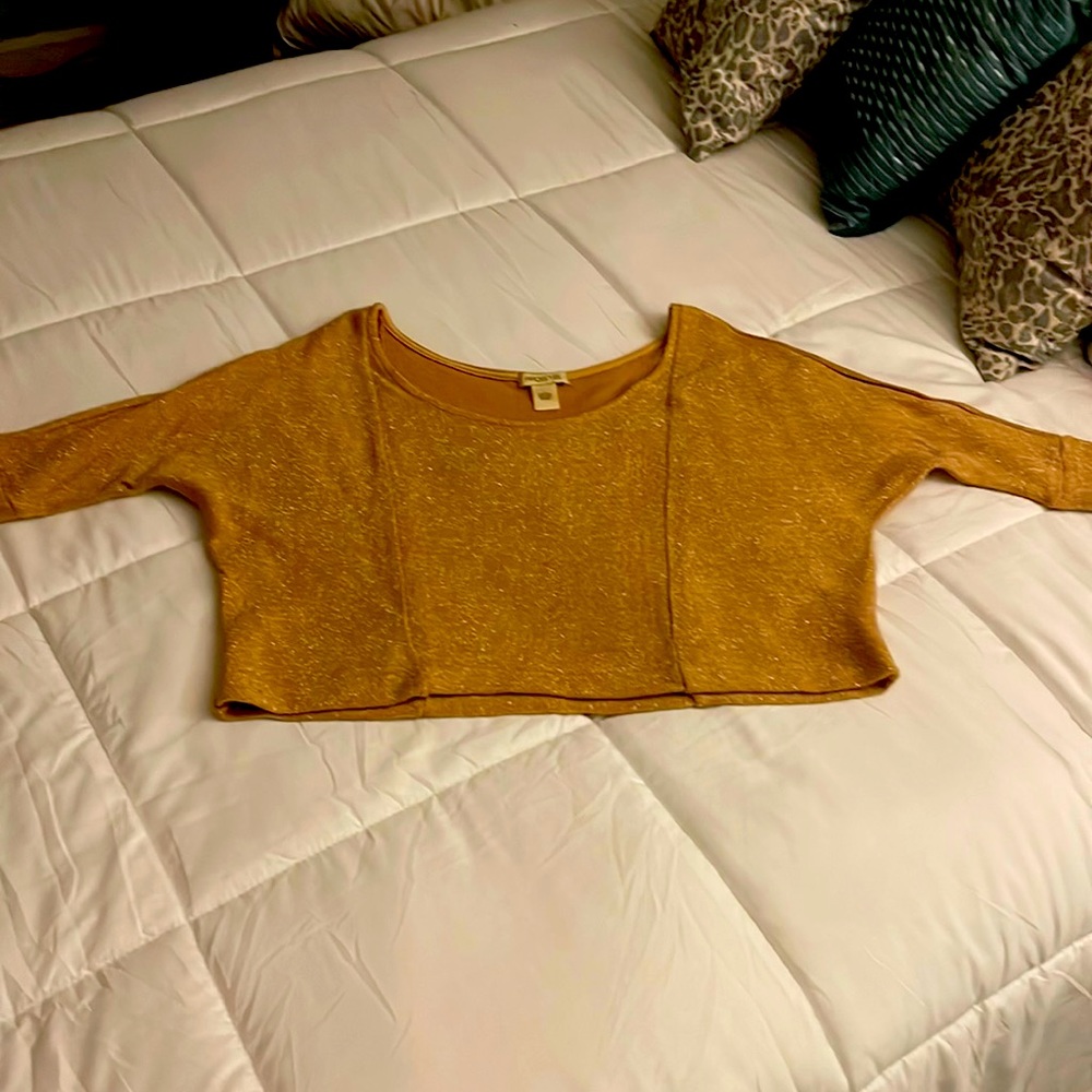 Arden B sweater with his flecks